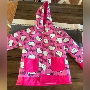 Hello Kitty Little Girls Raincoat - SIZE 6